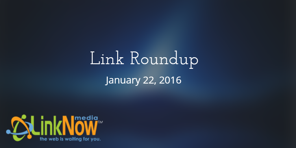 Link Roundup