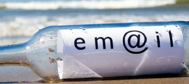 email in bottle