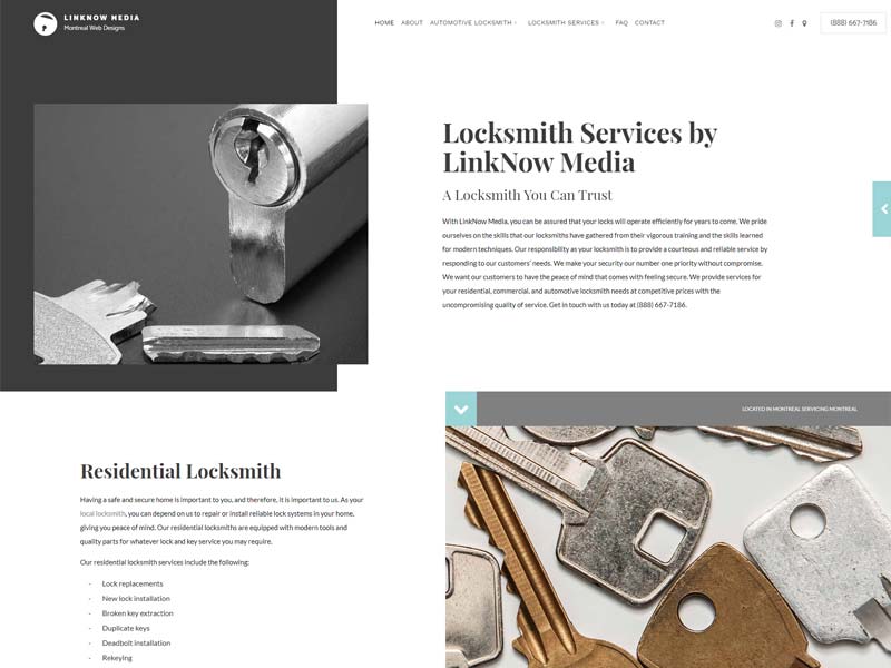 lock3 template screenshot