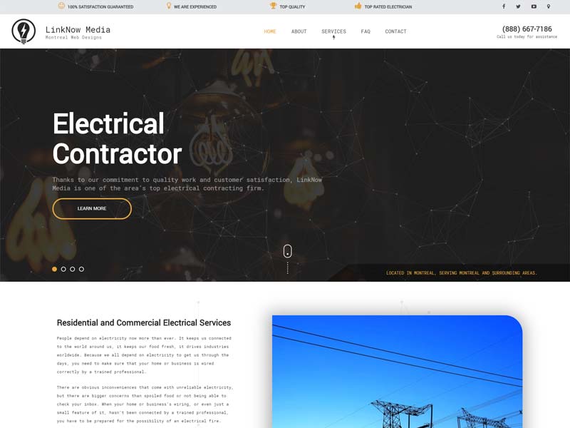 rele7 template screenshot