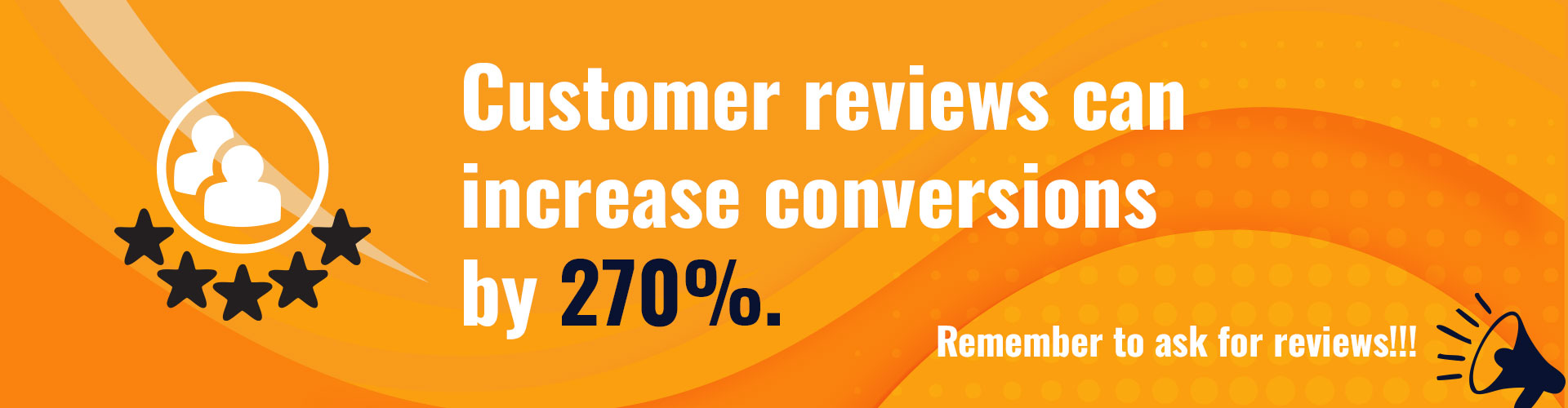 customers review can increase conversions