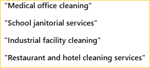 industry keywords