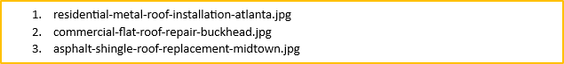 SEO-Optimized Image File Names