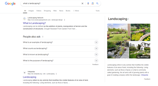 Search results