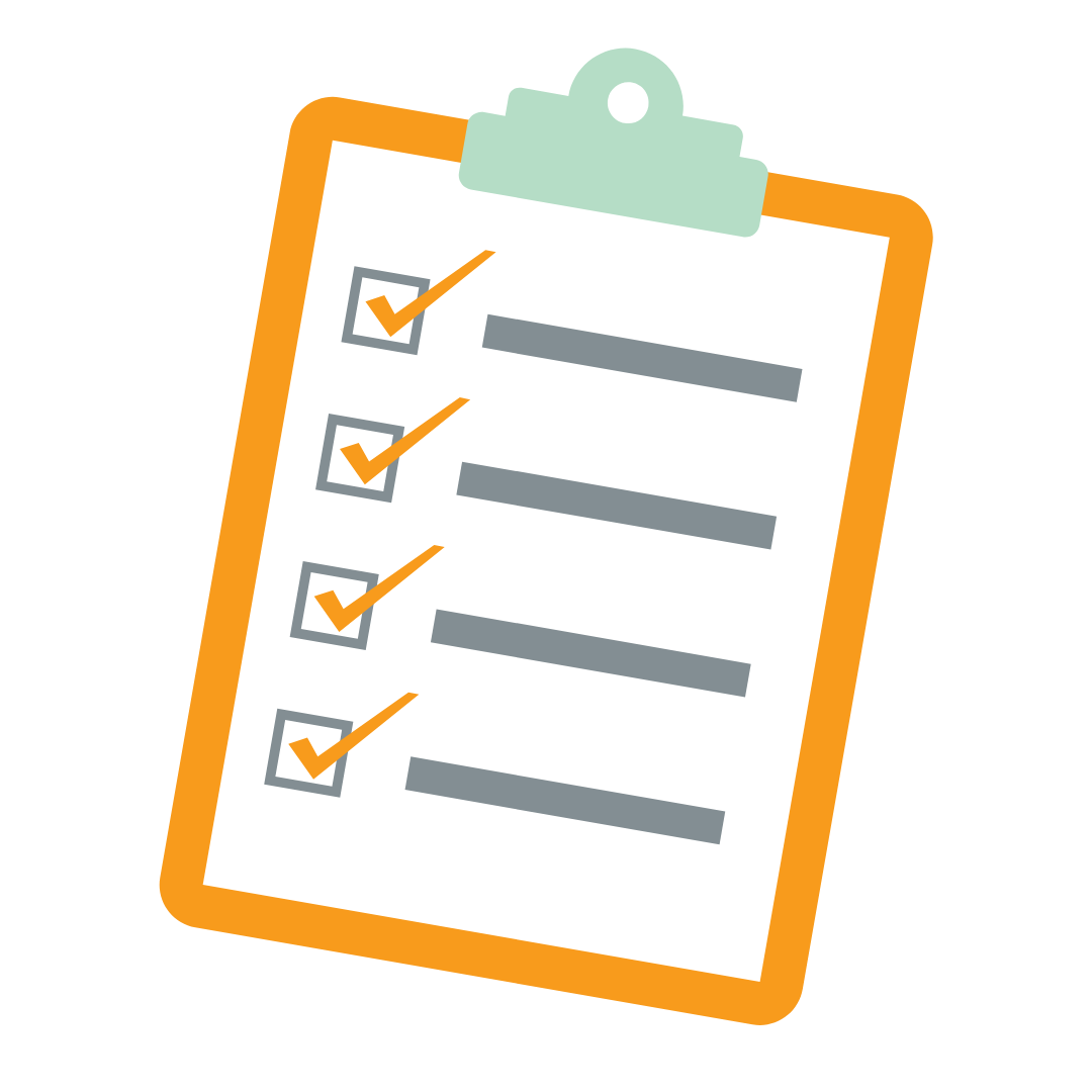Icon of a checklist